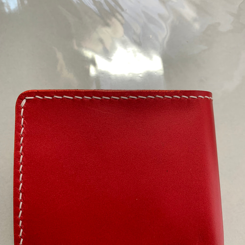 TOUS 二つ折り財布 赤 8色から選べます♪】二つ折りお財布 二つ折り財布 5_to_leather