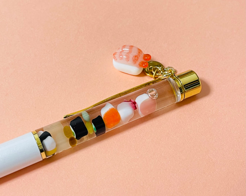 スノードームボールペン ◇お寿司◇ ペン・筆記用具 takka 通販