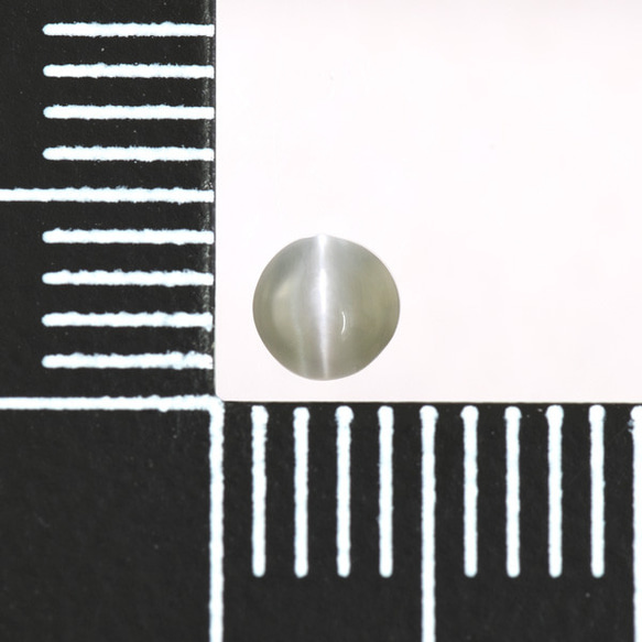 アレキサンドライト キャッツアイ ルース 約0.23ct SAK080BS 5枚目の画像