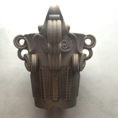 縄文土器植木鉢 縄文土器風 スリット鉢 水煙土器風鉢 植木鉢 一輪挿し