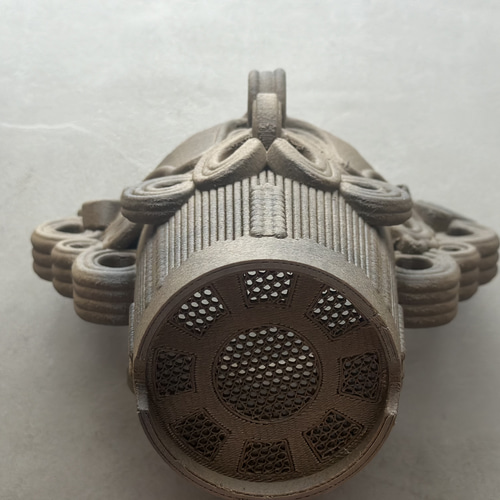 縄文土器植木鉢 縄文土器風 スリット鉢 水煙土器風鉢 植木鉢 一輪挿し