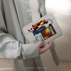 iPad case 12.9/Air5/iPad 9/mini 6系列Smart cover皮革平板保護 嬉皮70年代 第7張的照片
