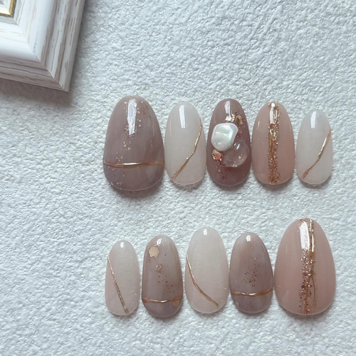 サイズオーダー】No.04 ネイルチップ ネイルチップ（つけ爪  