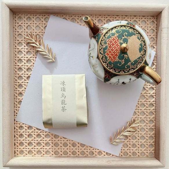 台湾茶　凍頂烏龍茶（とうちょうウーロン茶）　40g ×1 金萱烏龍　手摘み　鹿谷郷 1枚目の画像