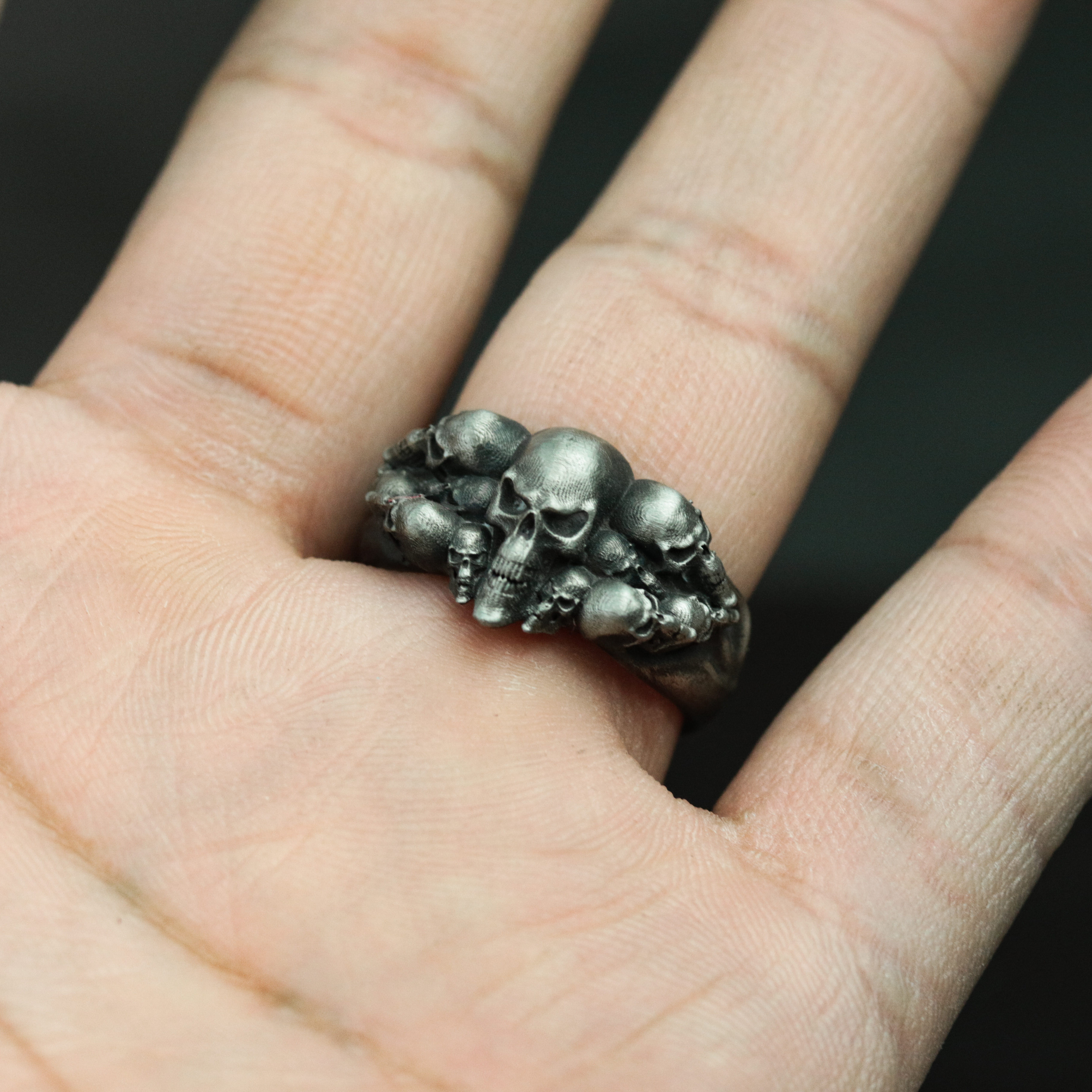 スカルリング自作