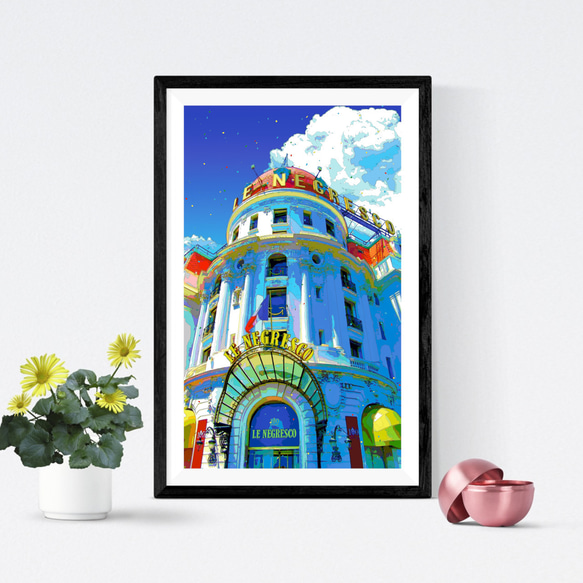 Gischia Galerie de France アンティークアートポスター Gischia Galerie de France アンティークアートポスター