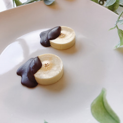チョコレートフォンデュマグネット(バナナ) 3枚目の画像