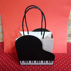 ピアノのペーパーバッグに音符と楽器のクッキー３種類詰め合わせ♪(*^▽^*) 4枚目の画像