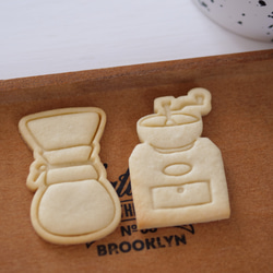 コーヒーミル（スタンプ付き）　クッキー型・クッキーカッター 2枚目の画像