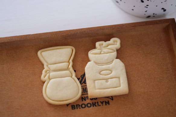 コーヒーミル（スタンプ付き）　クッキー型・クッキーカッター 2枚目の画像