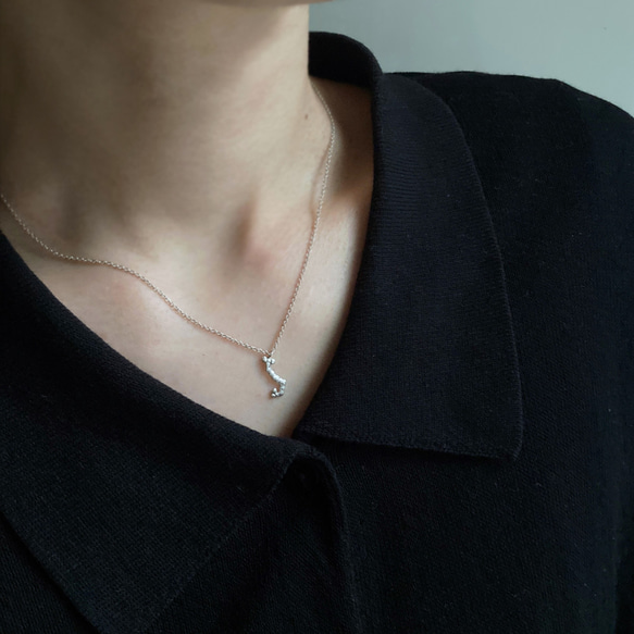 12星座・牡牛座のネックレス【Constellations necklace -Taurus-】 7枚目の画像