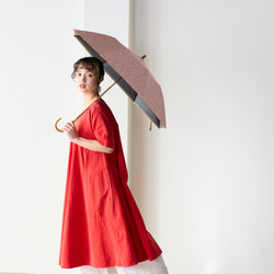 【晴雨兼用】coccaの日傘雨傘 fantastic world 刺繍(折りたたみ)《TPS-1171-1》 5枚目の画像