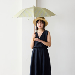 【晴雨兼用】coccaの日傘雨傘 fantastic world 刺繍(折りたたみ)《TPS-1171-1》 4枚目の画像