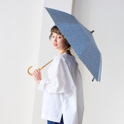 【晴雨兼用】coccaの日傘雨傘 fantastic world 刺繍(折りたたみ)《TPS-1171-1》 6枚目の画像