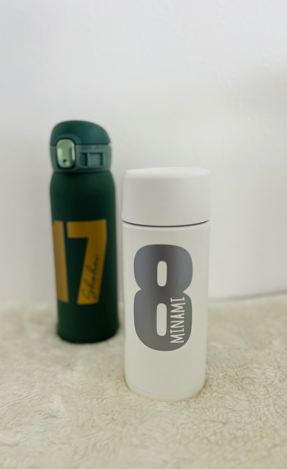 大人気＊おしゃれ背番号ステッカー＊セミオーダー＊お名前シール 背番号 部活 スポーツ 名前ステッカー 背番号シール 17枚目の画像