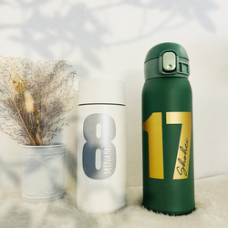 大人気＊おしゃれ背番号ステッカー＊セミオーダー＊お名前シール 背番号 部活 スポーツ 名前ステッカー 背番号シール 18枚目の画像