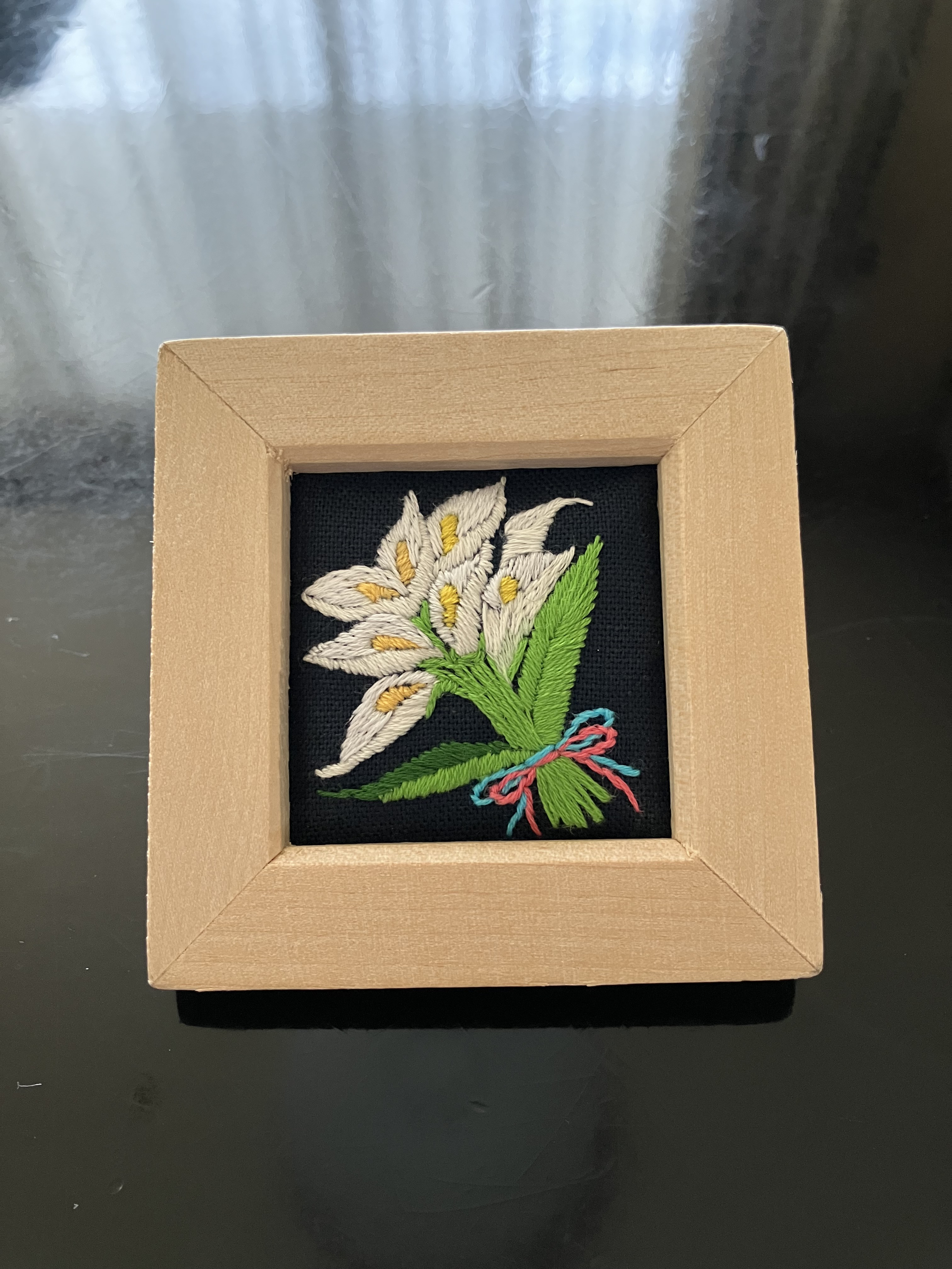 ブーケ　壁掛け 美品　押し花
