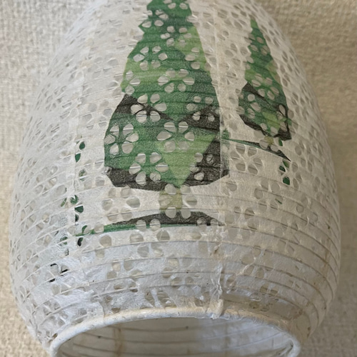 岐阜産落水和紙提灯スタンド樹小 スタンドライト・テーブルランプ けん