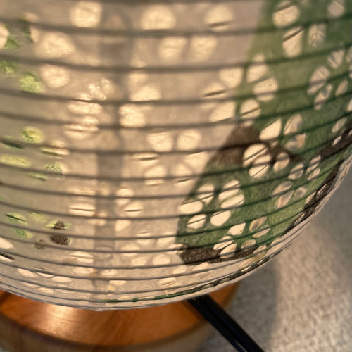 岐阜産落水和紙提灯スタンド樹小 スタンドライト・テーブルランプ けん