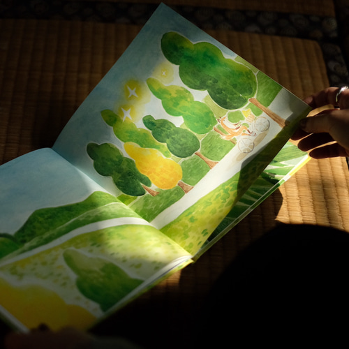 キツネと星』｜フルカラー絵本＋著者サイン入り蔵書票 イラスト Hello