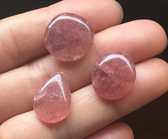 9146 アフリカンストロベリークォーツ 天然石 天然石 Aun planet（発送