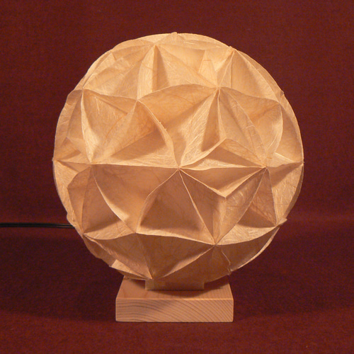 和紙の手作りランプシェード 美濃和紙使用 [渓] 2-1 どこにもない癒し