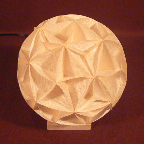 和紙の手作りランプシェード 美濃和紙使用 [渓] 2-1 どこにもない癒し