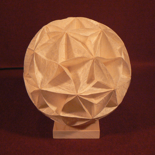 和紙の手作りランプシェード 美濃和紙使用 [渓] 2-1 どこにもない癒し