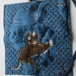 ７７４３　長襦袢で作った和風財布・ポーチ 9枚目の画像