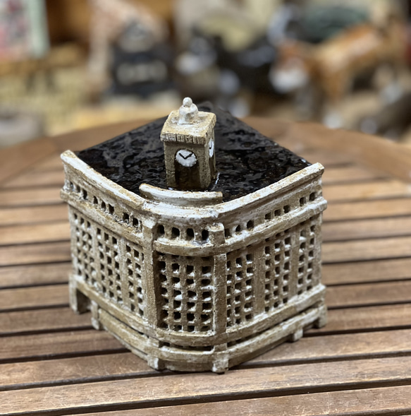 銀座時計台 立体・オブジェ 陶ザ・ワールド 通販 17682379｜Creema