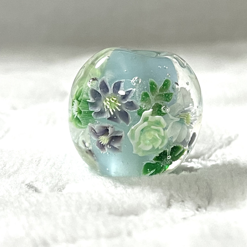 【時間指定不可】 HANA〜花 【とんぼ玉】 とんぼ玉 kisek 通販 17682518｜Creema 工芸品