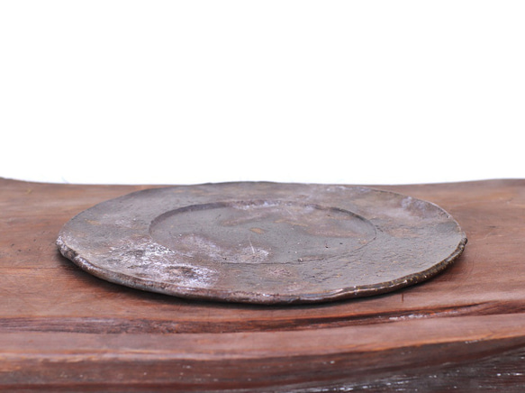 備前焼 皿(約26cm)　sr4-073 3枚目の画像