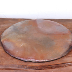 備前焼 皿(約26cm)　sr4-073 5枚目の画像