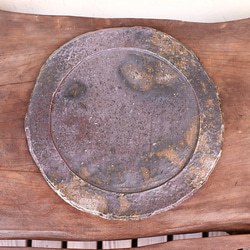 備前焼 皿(約26cm)　sr4-077 1枚目の画像