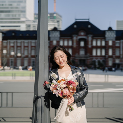ピンクブーケ クラッチブーケ 大人かわいい 結婚式 前撮り ピンクブーケ クラッチブーケ 大人かわいい 結婚式 前撮り