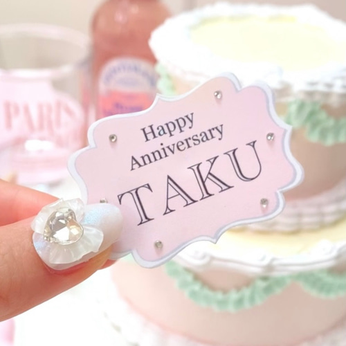 好きな色で作ります】食べられないケーキ 〜フェイクだからこの価格で
