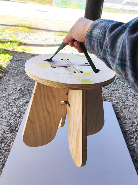 DIY CAMP STOOL（組み立て式チェアー） 7枚目の画像