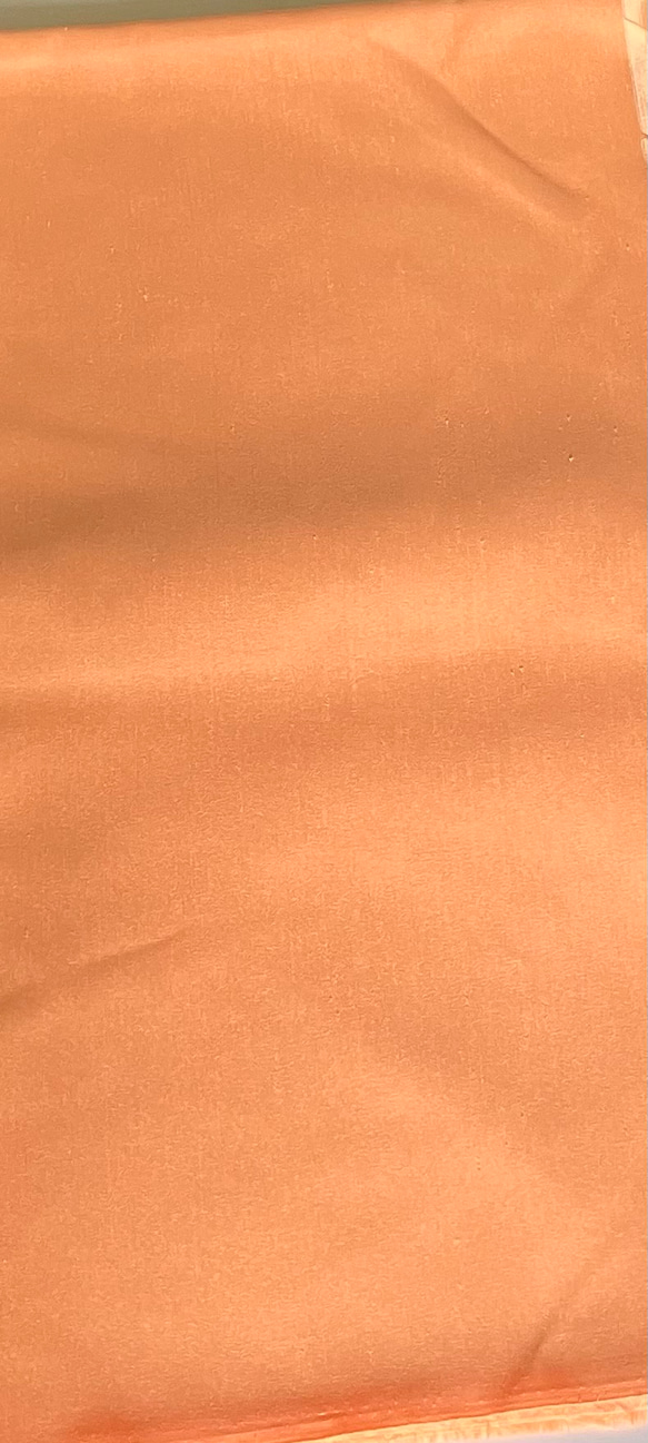 バックサテンシャンタン　オレンジ　1.3m 1枚目の画像