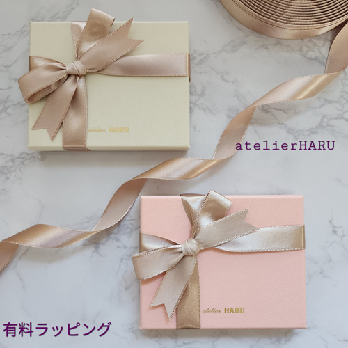 大人可愛いリボン スタッドピアス 選べる3色シルバー/ゴールド/ピンク 