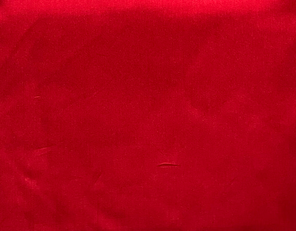 バックサテンシャンタン　レッド　60㎝ 2枚目の画像
