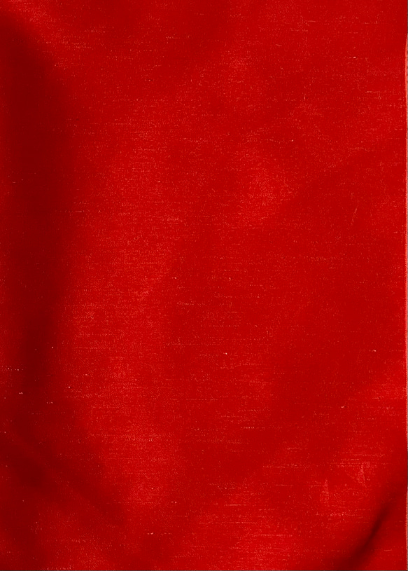 バックサテンシャンタン　朱　60㎝ 2枚目の画像