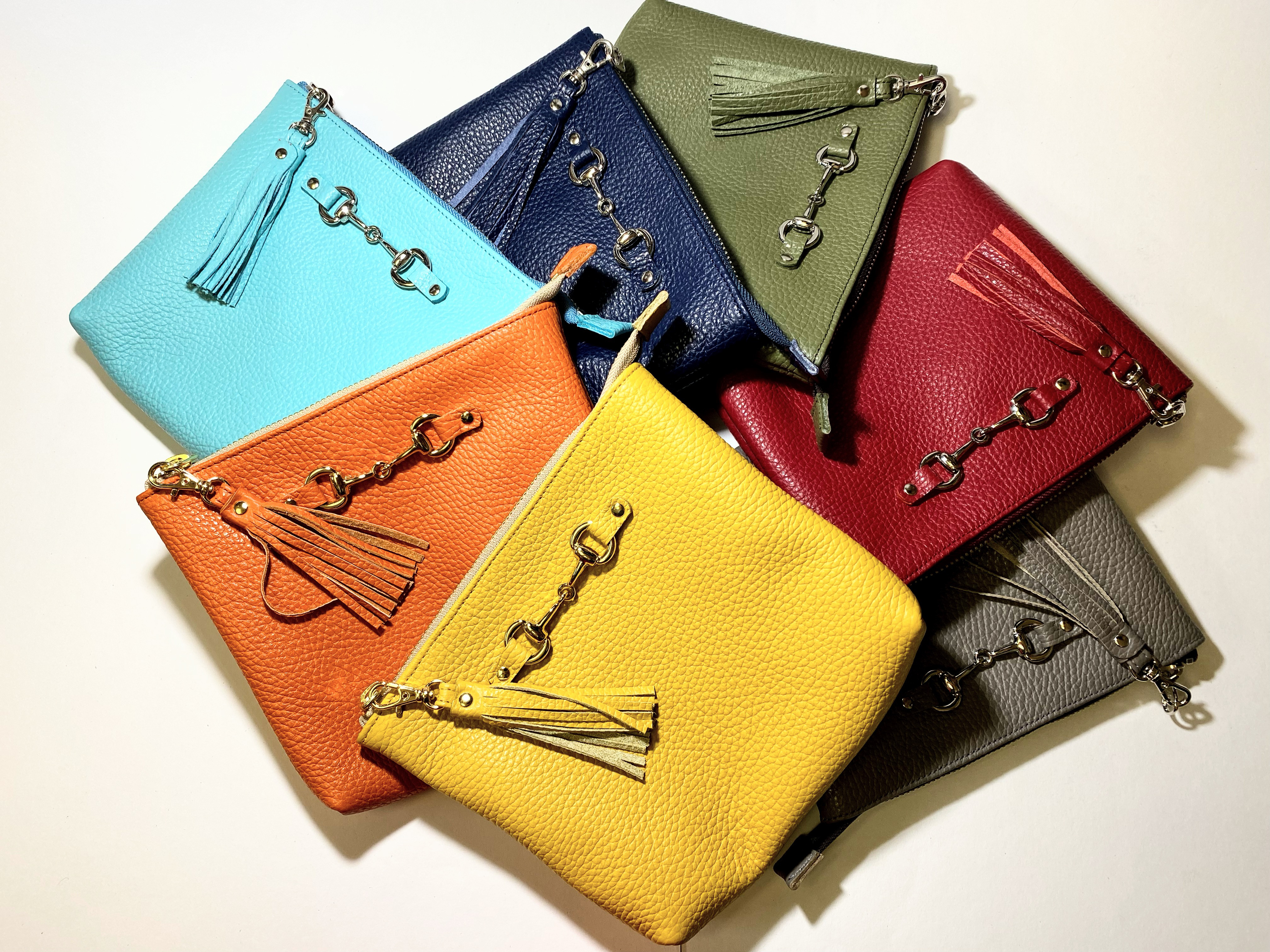 イタリア製レザーポーチ