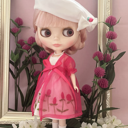 ミニョネット・ミニビスクドール❤︎勿忘草ちゃん(ピンク)A その他人形