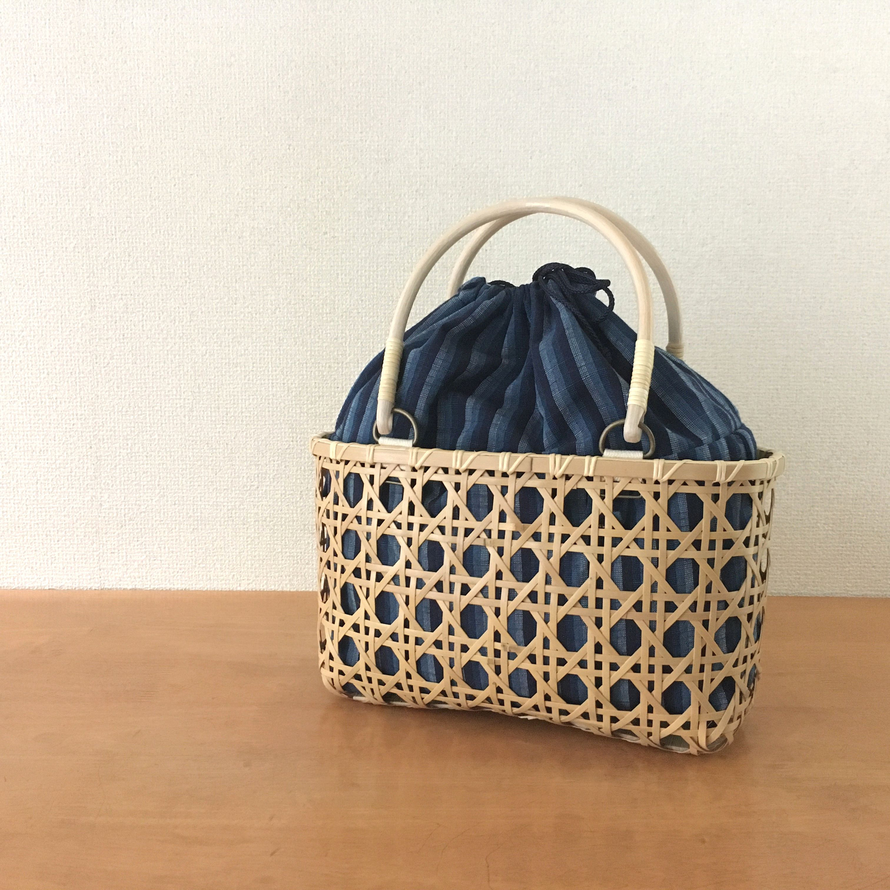 m*n様 中野竹芸　カゴバッグ　内袋つき m*n様 中野竹芸 カゴバッグ 内袋つき 週間売れ筋 m*