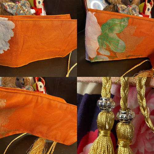 和洋折衷 浴衣 リメイク ワンピース ドレス 夏帯サッシュベルト レトロ  