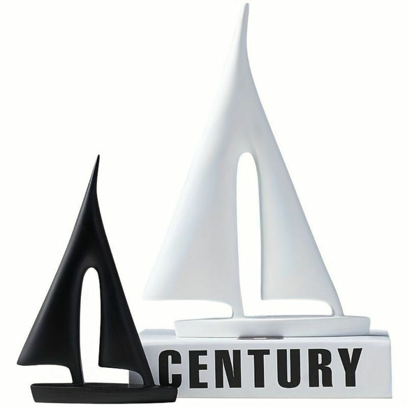 セーリングボートの模型 オーナメント シンプルなオーナメント 家庭用 a-506 2枚目の画像