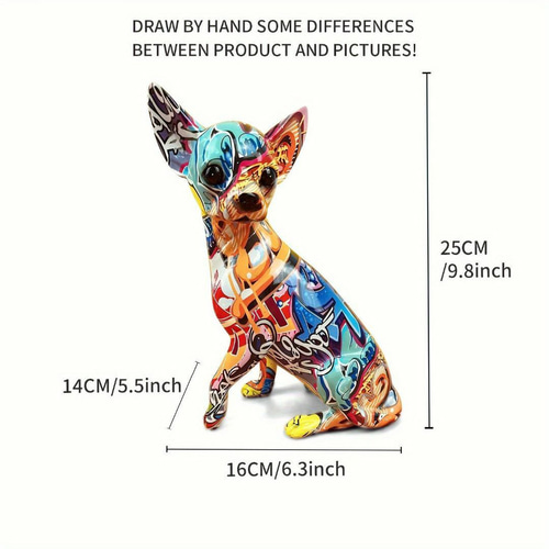 Amazon.co.jp: 置物 彫像 チワワ 犬 いぬ イヌ ガーデン 庭