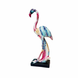 フラミンゴ 置物 ３カラー フラミンゴ彫刻 動物彫像アート a-514 9枚目の画像