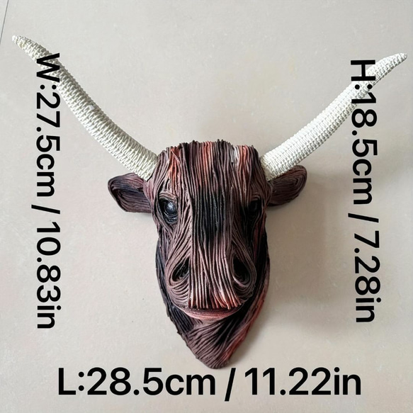 ターコイズ装飾 牛の頭部 壁掛け 楽天市場】牛の頭の通販 ターコイズ装飾 牛の頭部 壁掛け