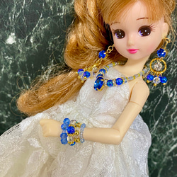 Ru.アクセサリー華ちゃんさま ブラックピンク②】リカちゃん華ドレスシリーズ☆春アクセサリー